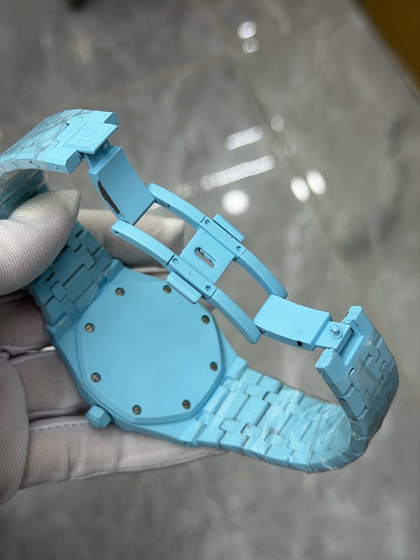 AP×Swatch Auto Battery Ice Mist Blue 5
