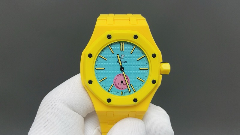 Swatch × Ap Royal Pop Otto Giallo 3