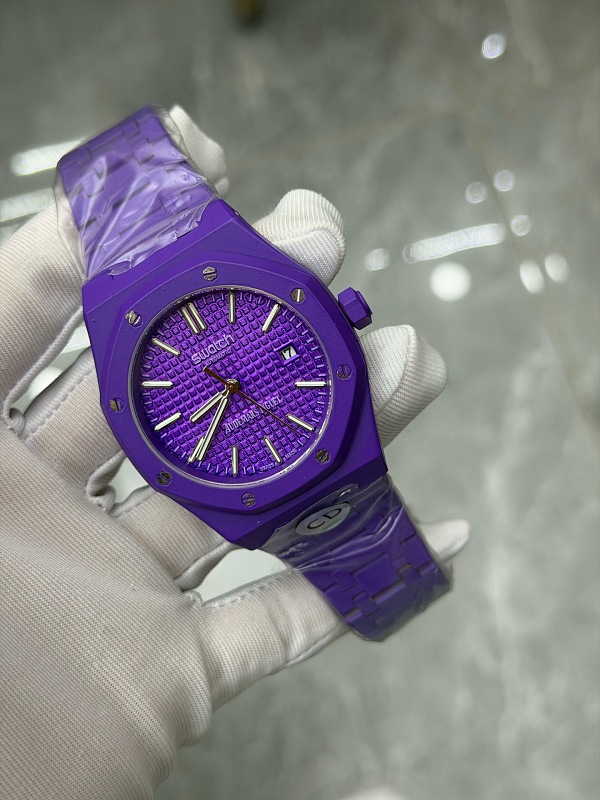 AP×Swatch Auto Battery Electric Violet 5