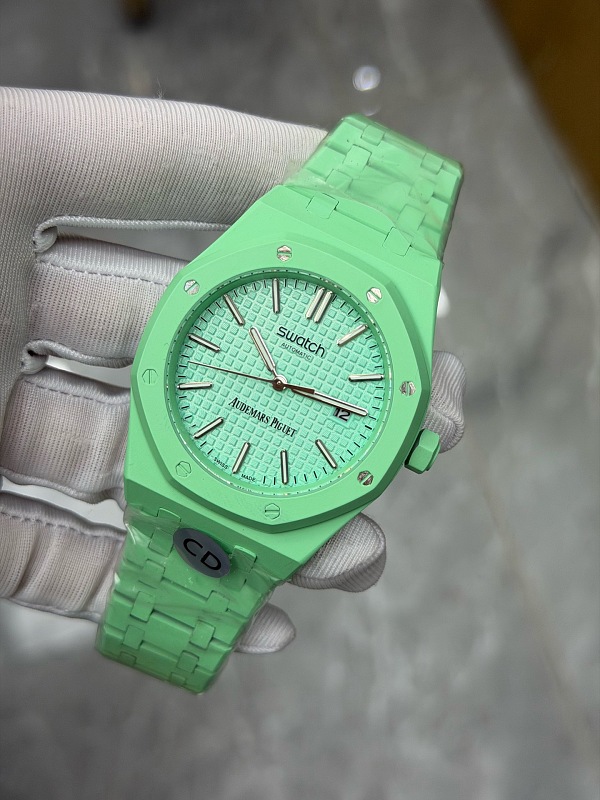 AP×Swatch Auto Battery Mint Green 3