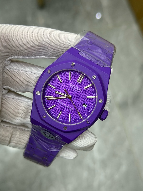 AP×Swatch Auto Battery Electric Violet 3