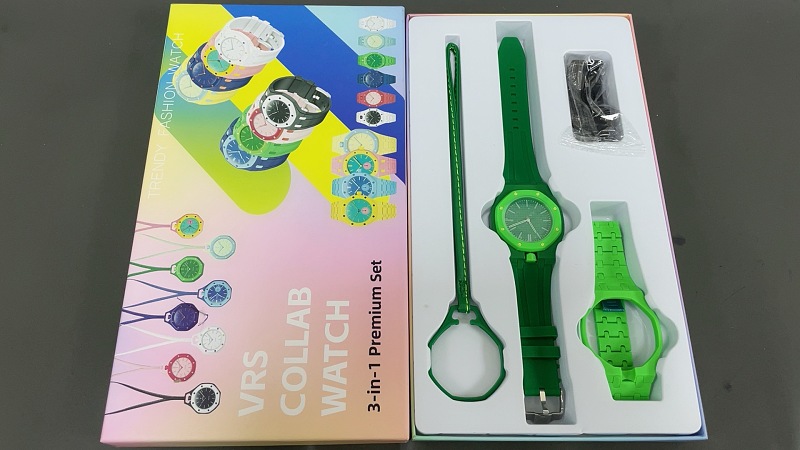 Swatch × Ap Royal Pop Green Eight 9