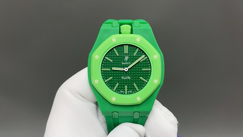 Swatch × Ap Royal Pop Green Eight 6
