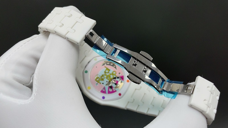 Swatch × Ap Royal Pop Huit Blanc 5