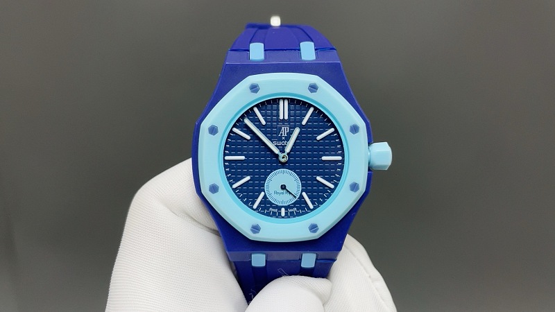 Swatch × Ap Royal Pop Huit Bleu 6