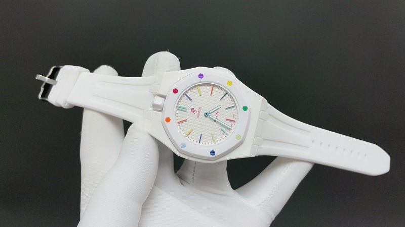 Swatch × Ap Royal Pop Huit Blanc 7
