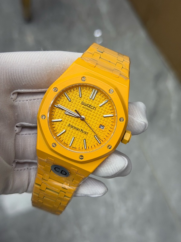 AP×Swatch Auto Battery Lemon Yellow 3