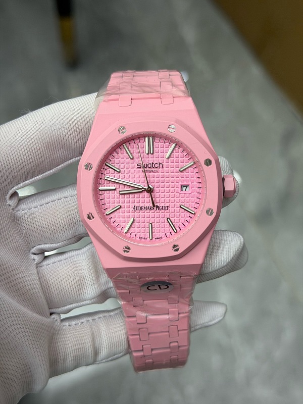 AP×Swatch Auto Battery Cherry Blossom Powder