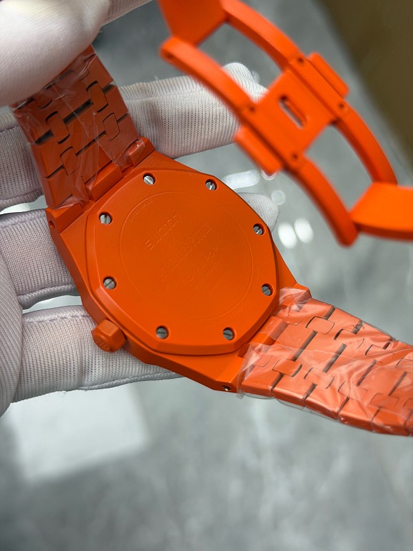 AP×Swatch Auto Battery Hermes Orange 7