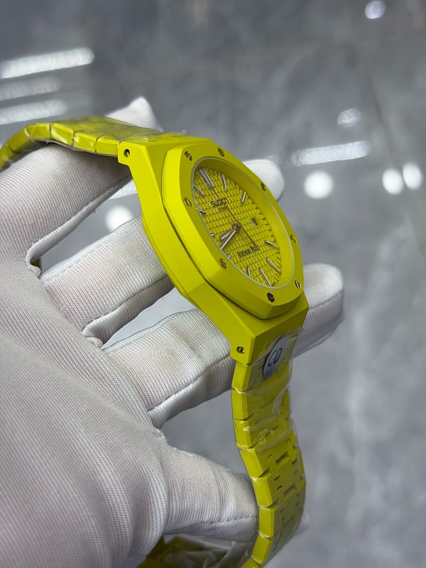 AP×Swatch Auto Battery Fluorescent Yellow 5