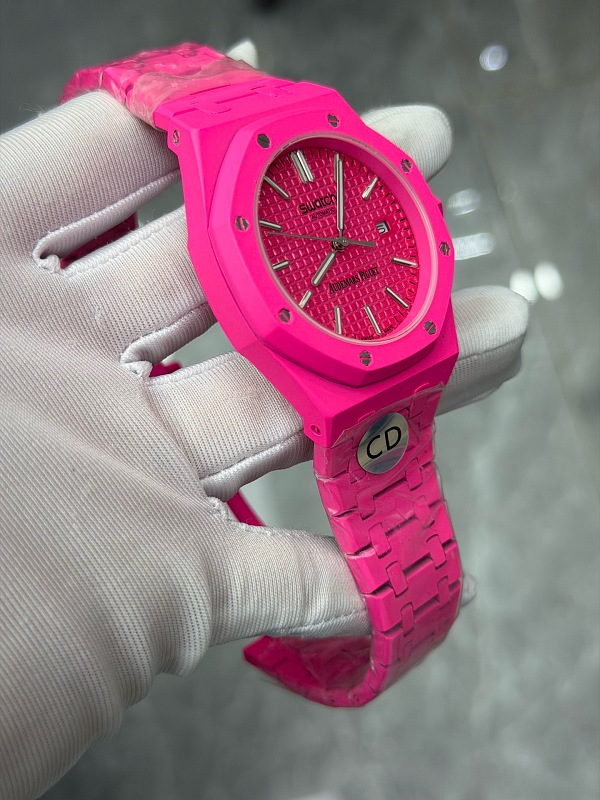 AP×Swatch Auto Battery Barbie Powder 7