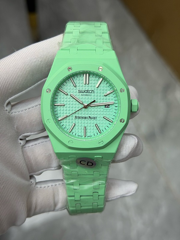 AP×Swatch Auto Battery Mint Green