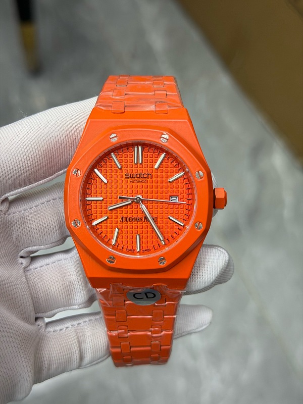 AP×Swatch Auto Battery Hermes Orange