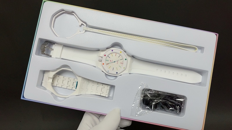 Swatch × Ap Royal Pop Huit Blanc