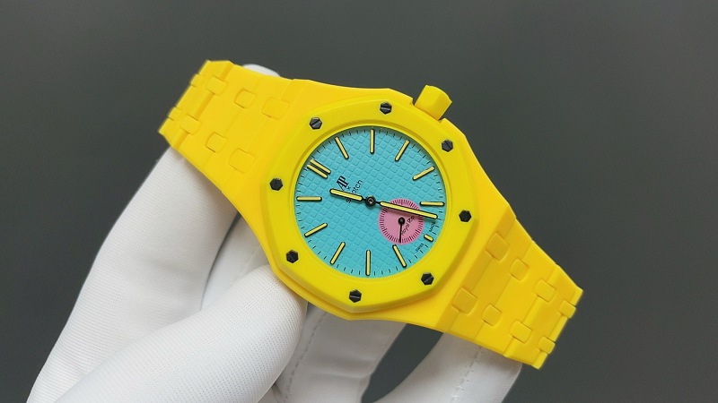 Swatch × Ap Royal Pop Otto Giallo 4