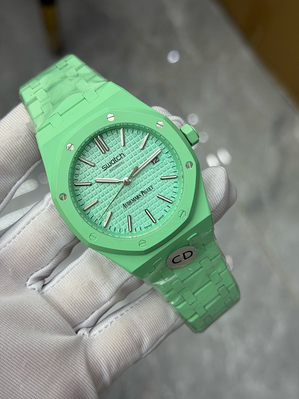 AP×Swatch Auto Battery Mint Green 2