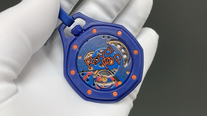 Swatch × Ap Royal Pop Huit Marine 3