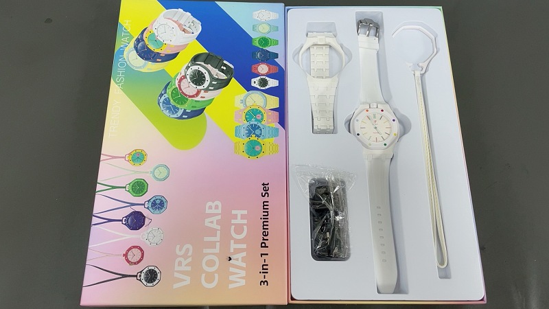 Swatch × Ap Royal Pop Huit Blanc 9
