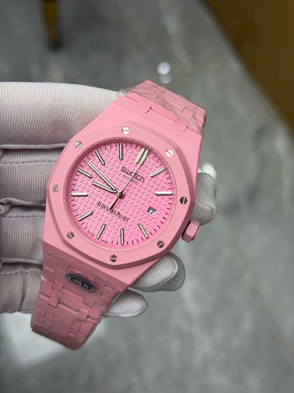 AP×Swatch Auto Battery Cherry Blossom Powder 3