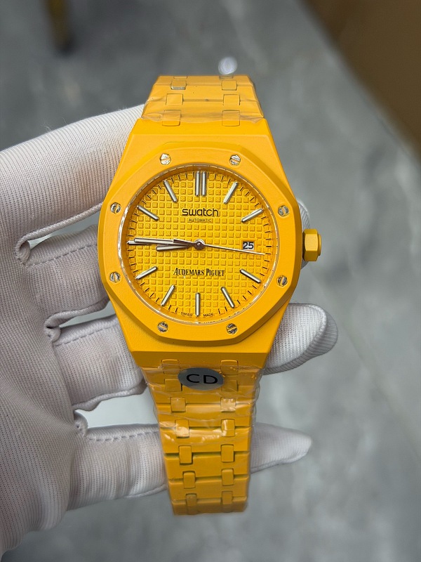 AP×Swatch Auto Battery Lemon Yellow