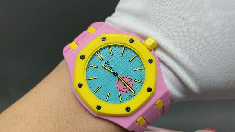 Swatch × Ap Royal Pop Otto Giallo 8