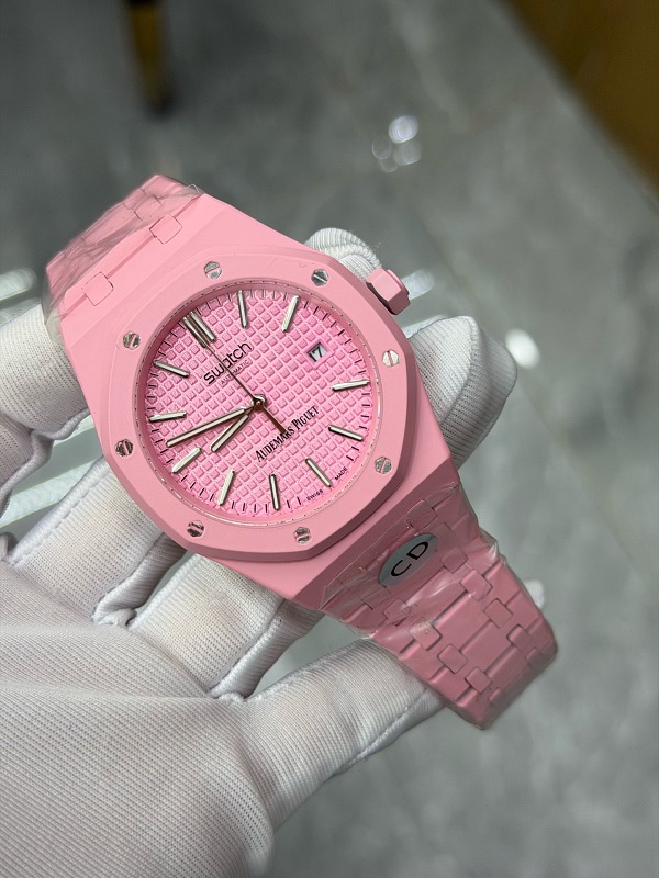 AP×Swatch Auto Battery Cherry Blossom Powder 2