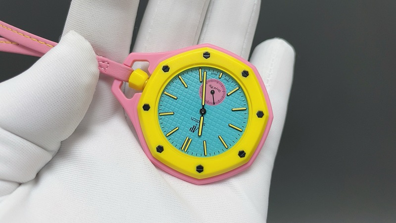 Swatch × Ap Royal Pop Otto Giallo 2