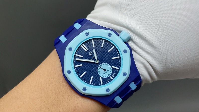 Swatch × Ap Royal Pop Huit Bleu 8