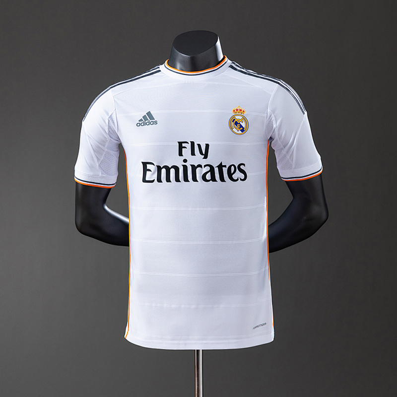 wanban-Real Madrid 13/14 Home Player Version Retro Jersey · 3