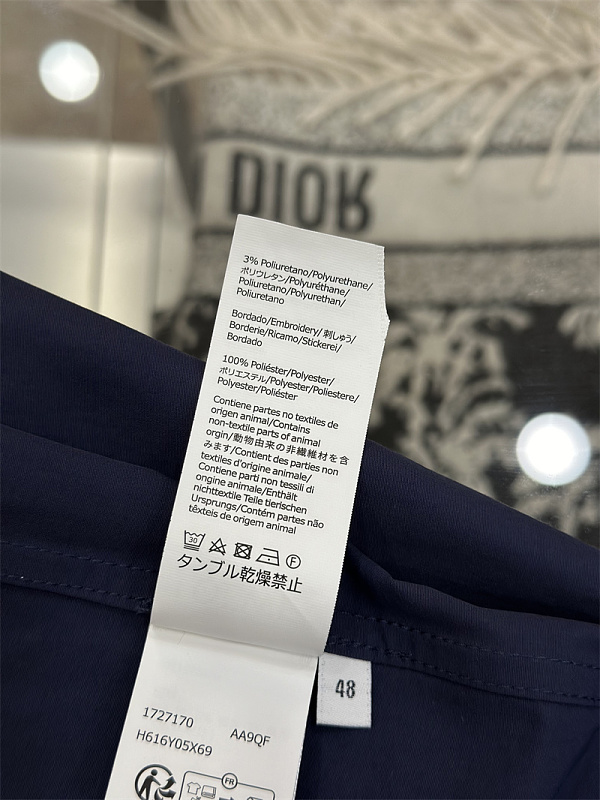 AF-1614-刺绣徽标口袋短袖衬衫 · 3