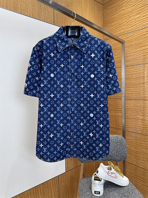 Denim Short Sleeve Tracksuit · 6