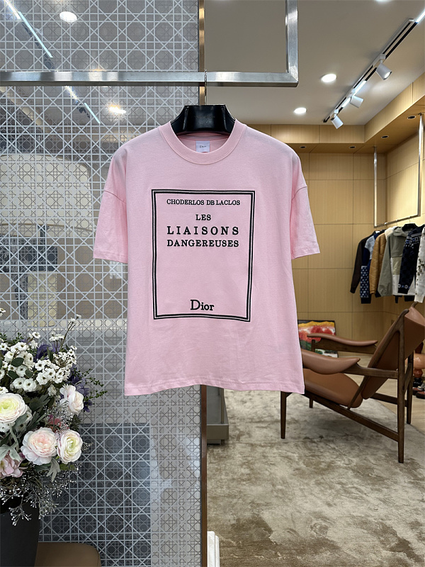 Letter Embroidered Crewneck T-Shirt · 3