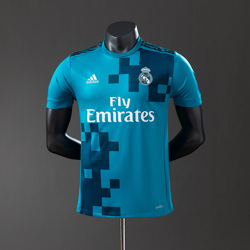 wanban-Real Madrid 17/18 Third Away Player Version Retro Jersey 3