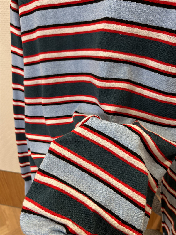 Crew Neck Long Sleeve Knit Sweater · 3
