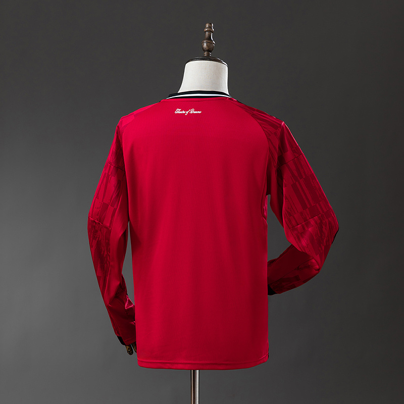 wanban-M-U 25/26 Home Long Sleeve Jersey · 2