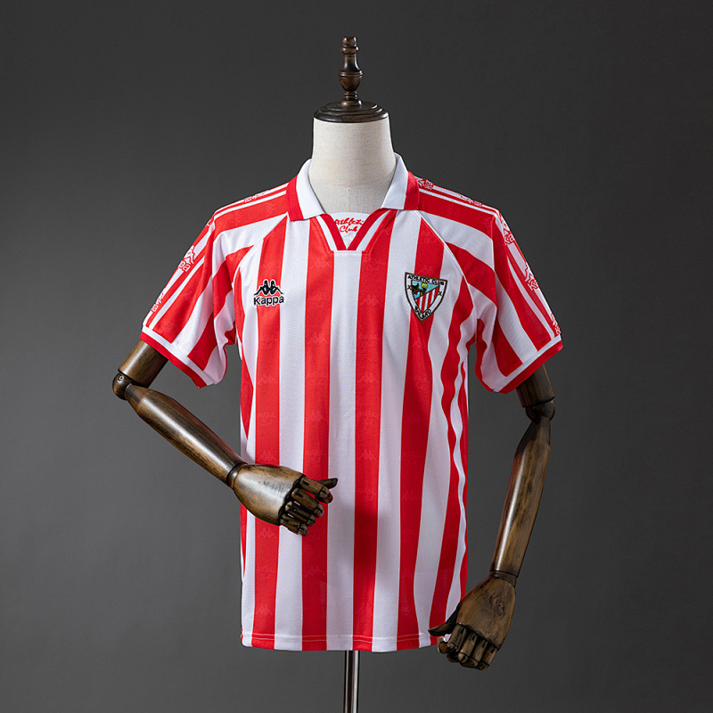 wanban-Athletic Bilbao 95/97 100th Retro Jersey 3