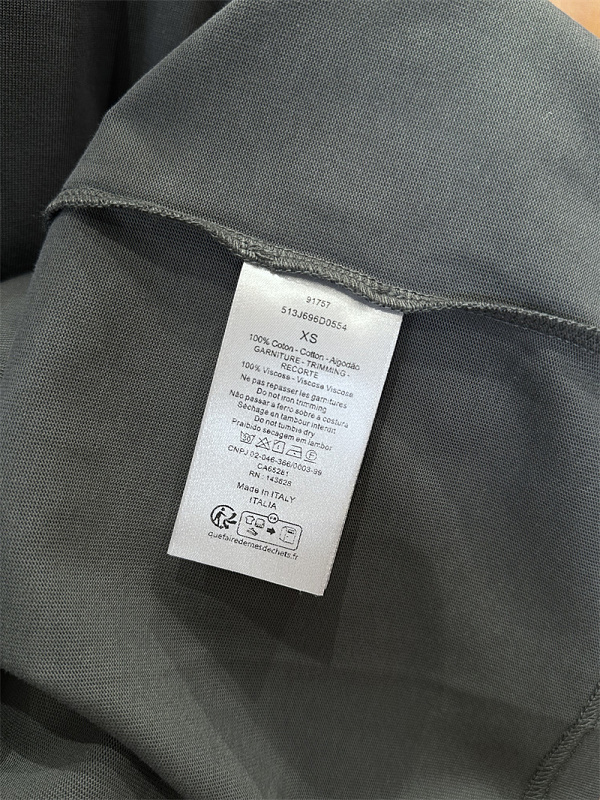 Embroidery Logo Short Sleeve T-Shirt 2