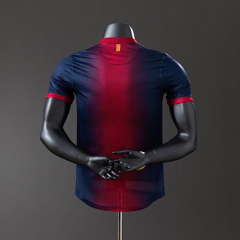 wanban-Barcelona 12/13 Home Player Version Retro Jersey · 2