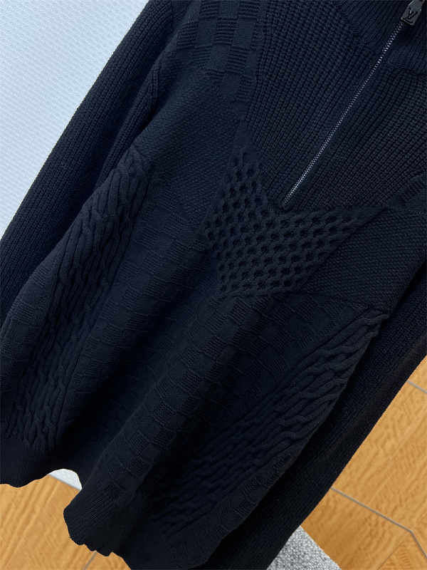 Cable Knit Half Zip Sweater 7