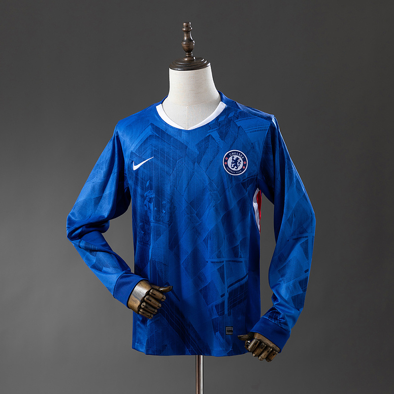 wanban-Chelsea 25/26 Home Long Sleeve Jersey