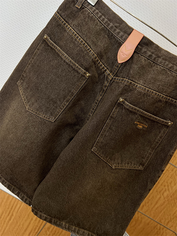 Distressed Denim Shorts · 4