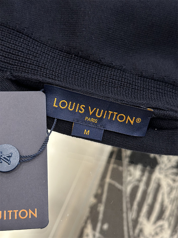 Embroidered Monogram Reversible Stand Collar Jacket · 5