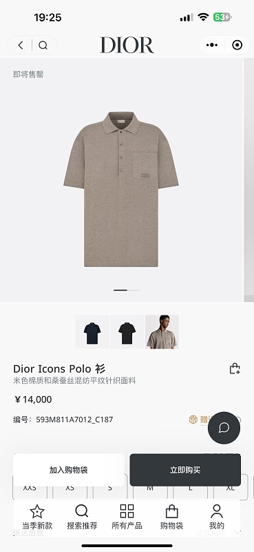 Zhongshan Dior Icon Polo 5