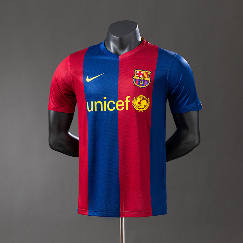 wanban-Barcelona 06/07 Player Version Retro Home Jersey · 3