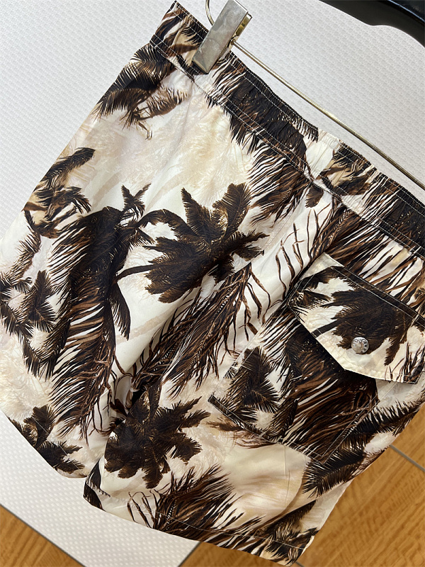 Palm Print Beach Shorts · 4