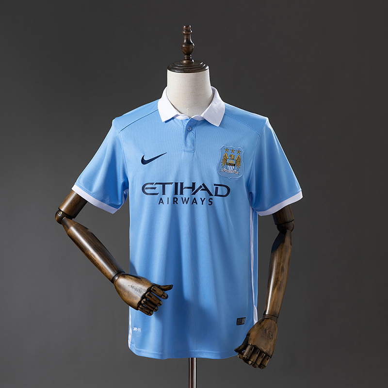 wanban-Retro Manchester City 15/16 Home · 2