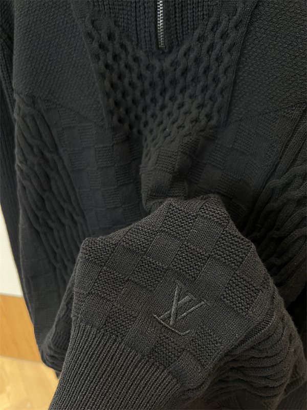Cable Knit Half Zip Sweater 6