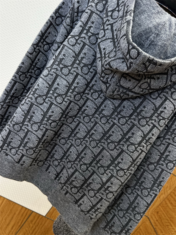 Hooded Zip Knit Jacket 2