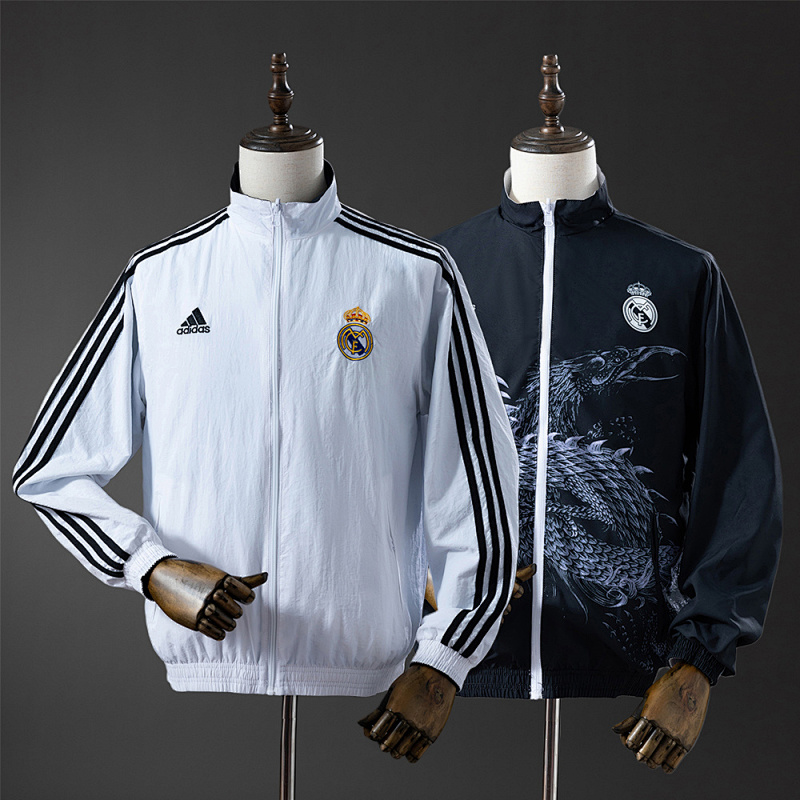 Wanban-25/26 Real Madrid Trench Coat Reversible · 2