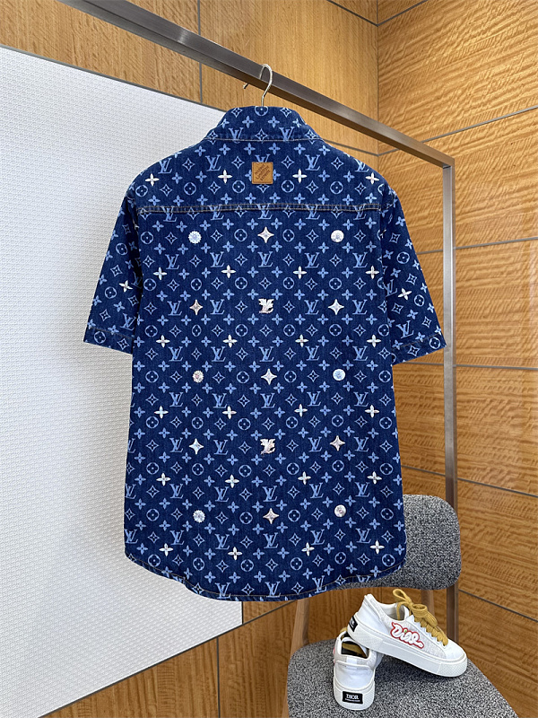 Denim Short Sleeve Tracksuit · 5